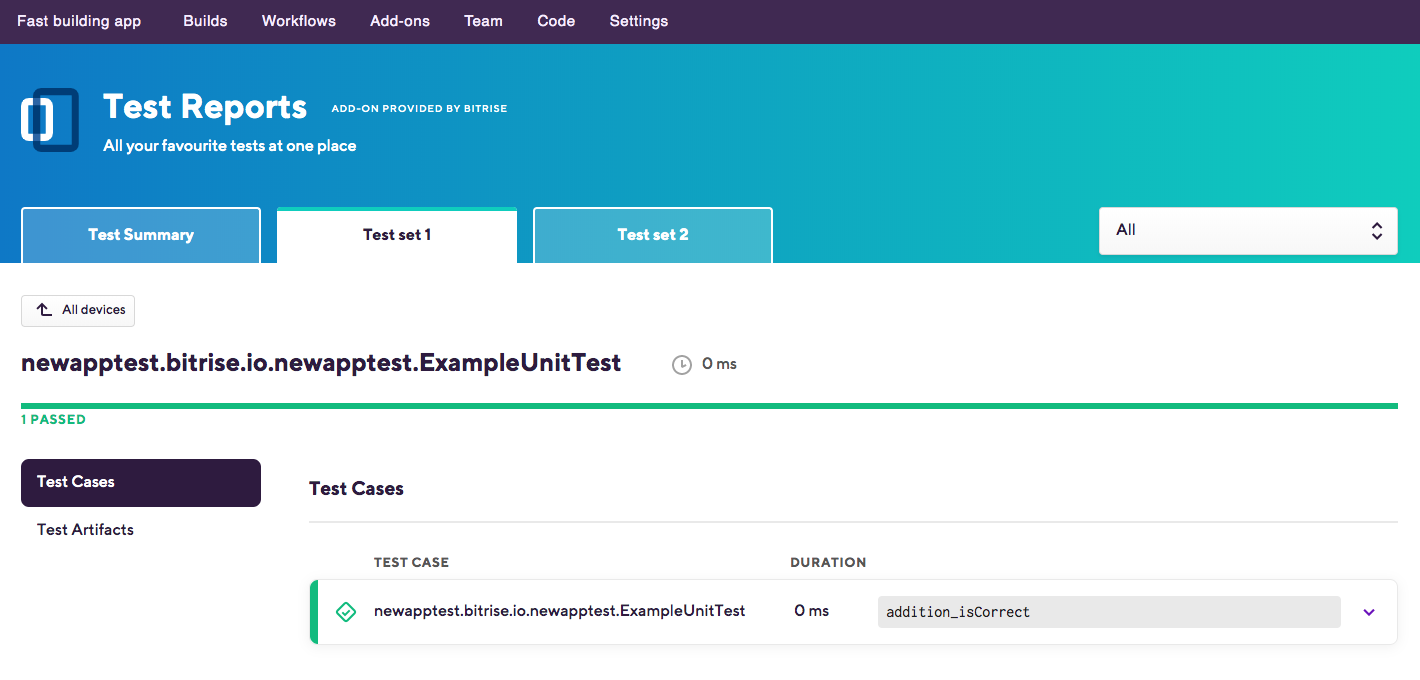 Test Reports
